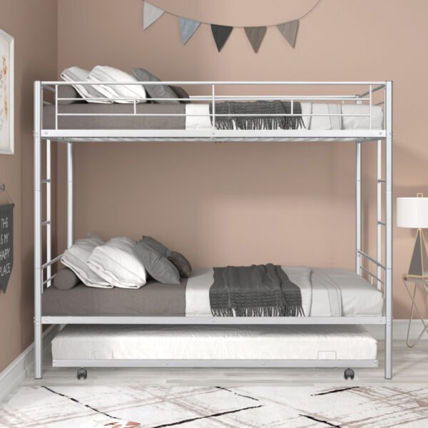Full Metal Bunk Bed Bunk for Three - Image 2