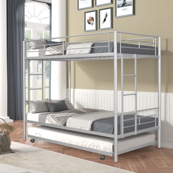 Full Metal Bunk Bed Bunk for Three